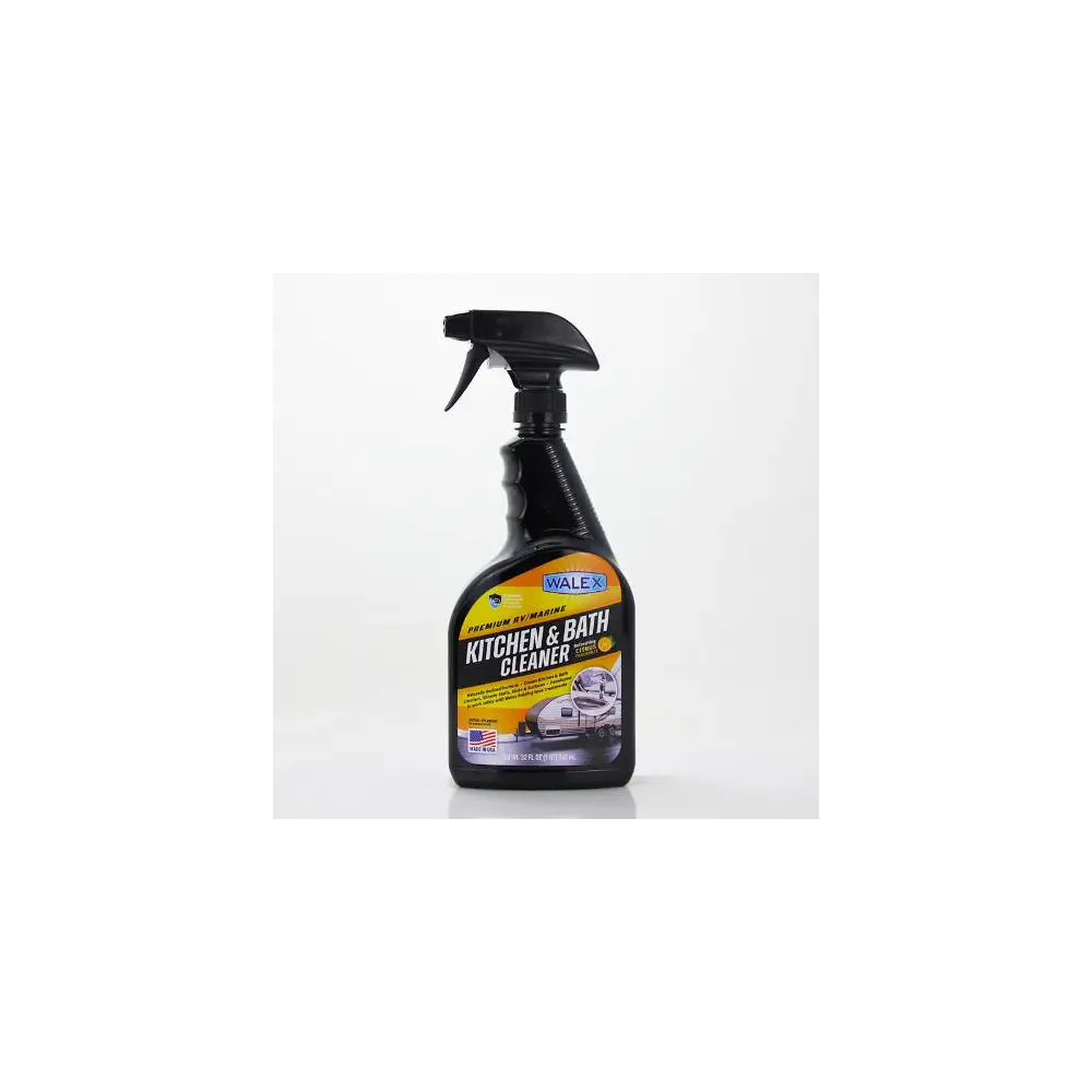 Kitchen & Bath Cleaner - 32 Oz. Spray Bottle - WALWALKB32